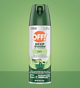 OFF! Deep Woods Insect Repellent Aerosol, Dry, Non-Greasy Formula, Bug Spray with Long Lasting Pr...