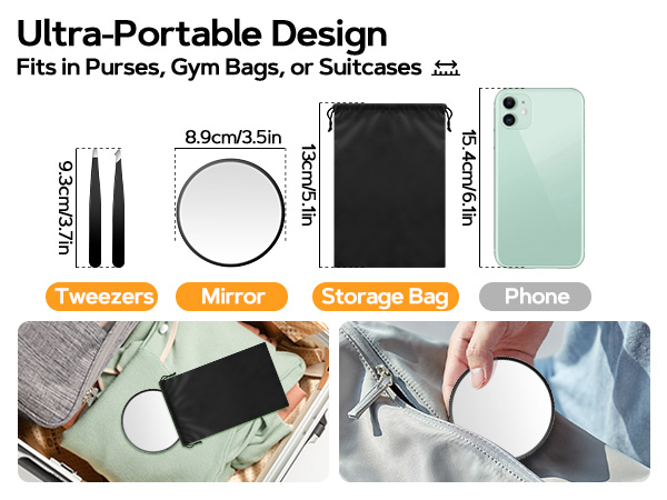 suction cup mirror