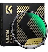 K&F CONCEPT 67mm True Color Ultra-Low Reflectivity CPL Filter Polarizer Lens Filter Circular Pola...