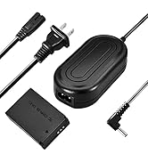 TKDY LP-E12 Dummy Battery Kit with ACK-E12 AC Adapter, Continuous Power Supply for Canon EOS M200...