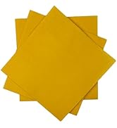 Surprisist 240 Count Dinner disposable Napkins Paper GingerYellow Napkin for Cocktail Birthday, W...