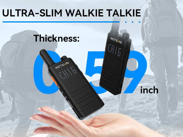 lightweight 2 way radios