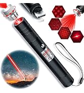 Cyahvtl Laser Pointer High Power Tactical Flashlights, Red High Power Laser Pointer [Material Upg...
