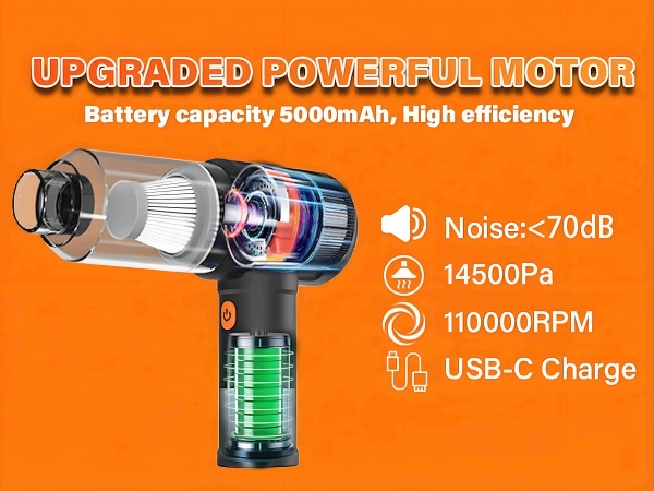 14500Pa-110000RPM-rechargeable-handheld-vacuum-Type-C-air-duster
