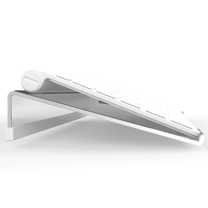 little angled ergonomic typing keyboard stand