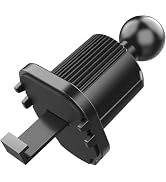 WNHNO Black Universal Mobile Bracket Clip, Air Vent Clip for Most Car Phone Holder Cellphone Hold...