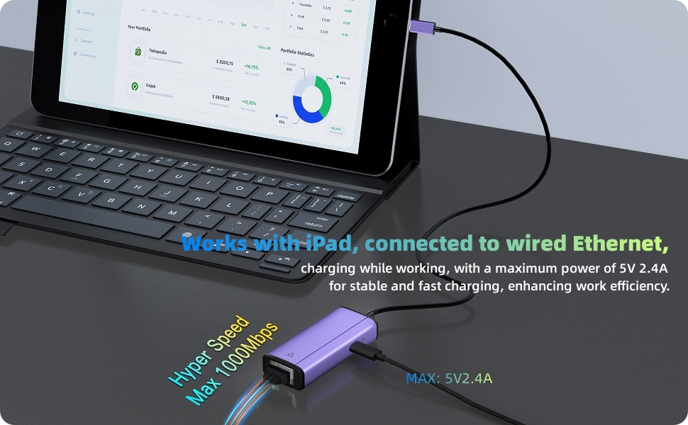 ethernet to lightning adapter