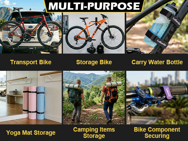 bike straps for rack
