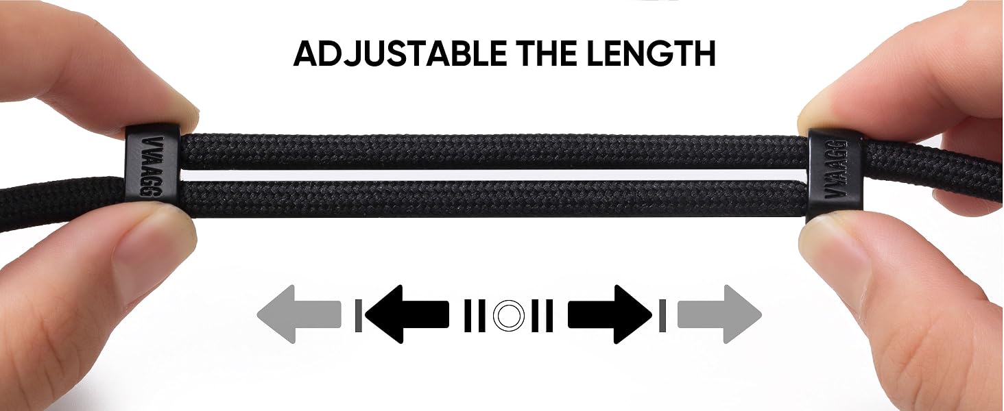 adjustable lanyard
