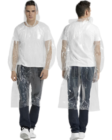 disposable poncho adults