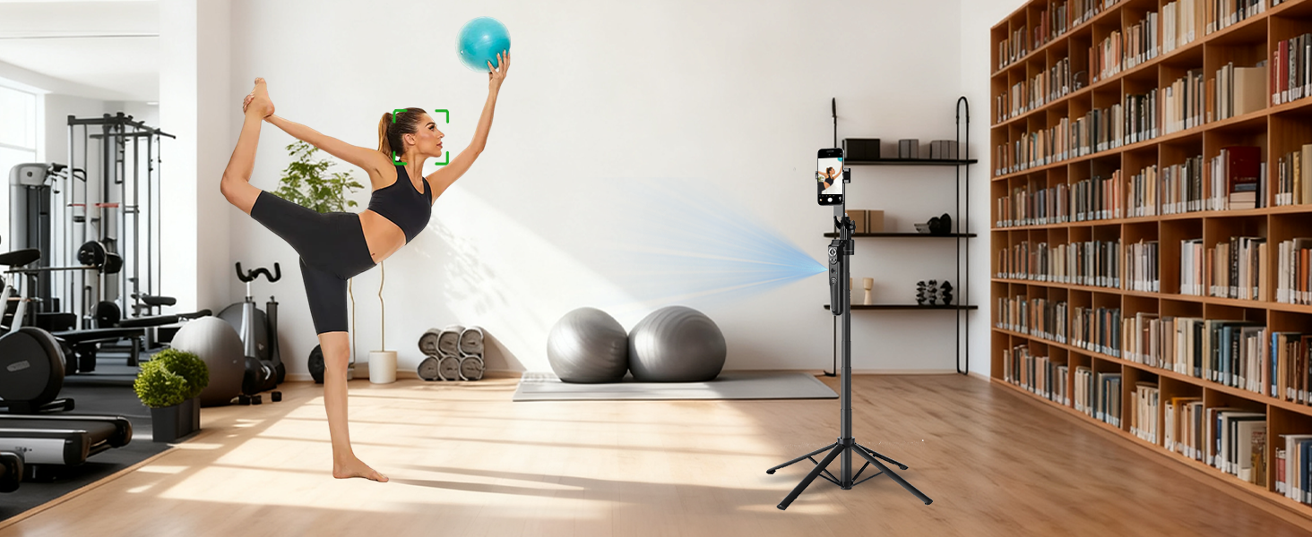 selfie stick tripod with light