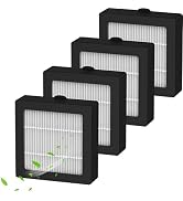 VANSU Special Replaceable Filter Element for Smokeless Ashtray(AP078/AP076)(4 pack)