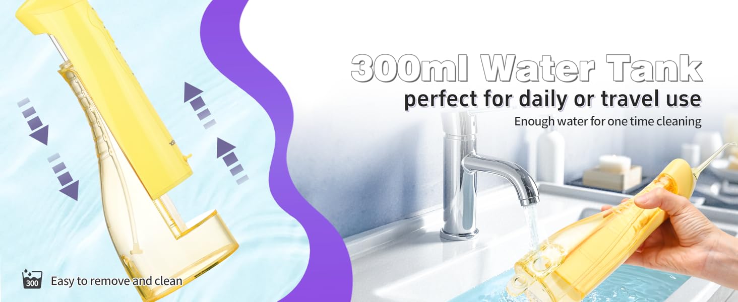 Cordless Rechargeable Dental Oral Irrigator