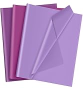 30 Sheets Purple Tissue Paper for Packaging Gift Bags Decoration, Gift Wrap Tissue Paper Bulk She...