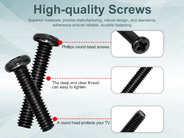 screws for tv mount