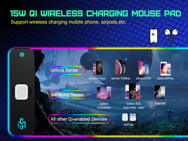 rgb mouse pad