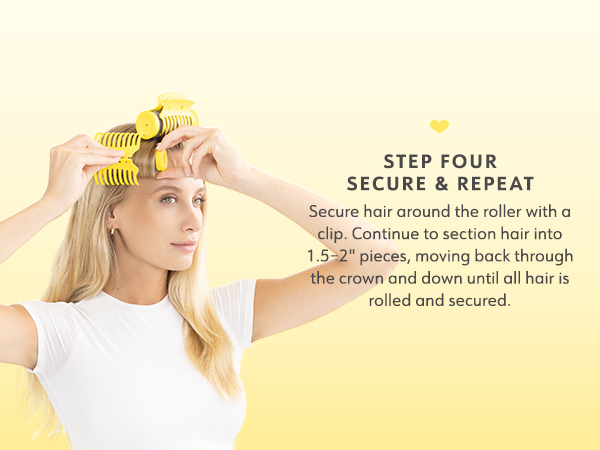 Step four secure and repeat