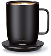 Ember Temperature Control Smart Mug 2, 14 Oz, App-Controlled Heated Coffee Mug with 80 Min Batter...