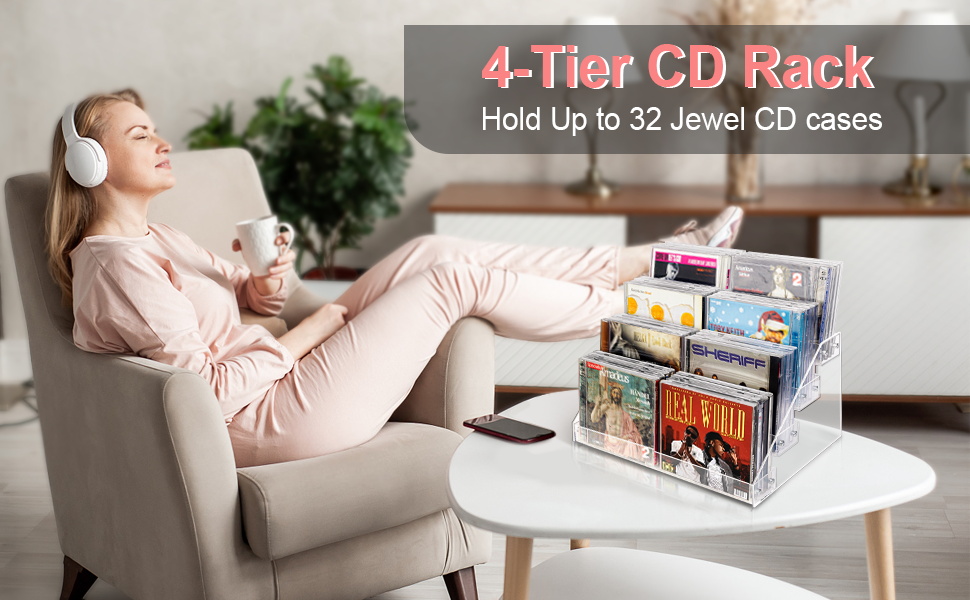 CD storage holder
