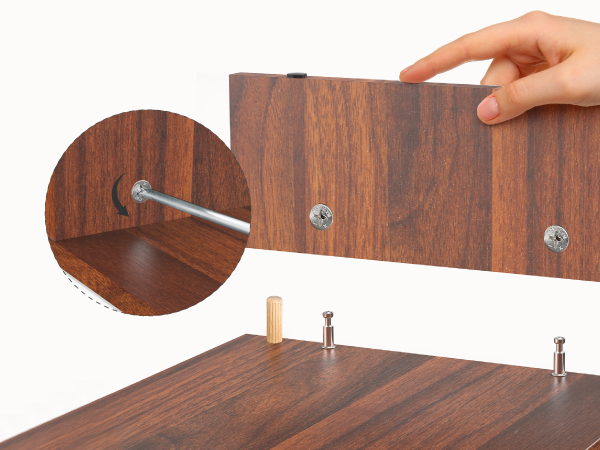 With the help of the illustrated instructions, one can complete it in less than 5 minutes.