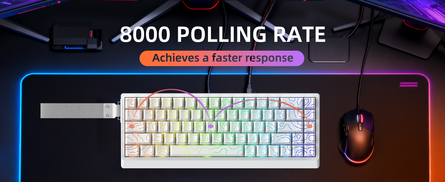 8000 polling rate keyboard