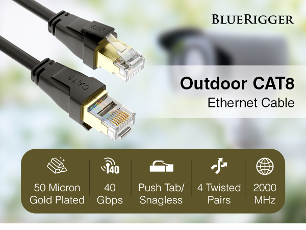 BLUERIGGER 4K HDMI extension cable 60Hz Dolby Vision Dynamic HDR 3D audio return channel ethernet