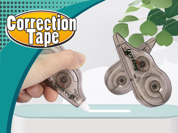 Experience the smoothest corrections with Lzerking correction tapes