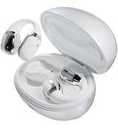 JXRS Open Ear Clip-On Earbuds, Bluetooth 5.4 Wireless Headphones IP65 Waterproof Lightweight 16H ...