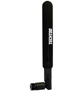TECHTOO 3G 4G WiFi Antenna Wide Band 5dbi 700-2600Mhz Omni Directional GSM WiFi Antenna with SMA ...