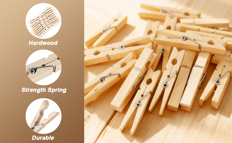Wood Clips