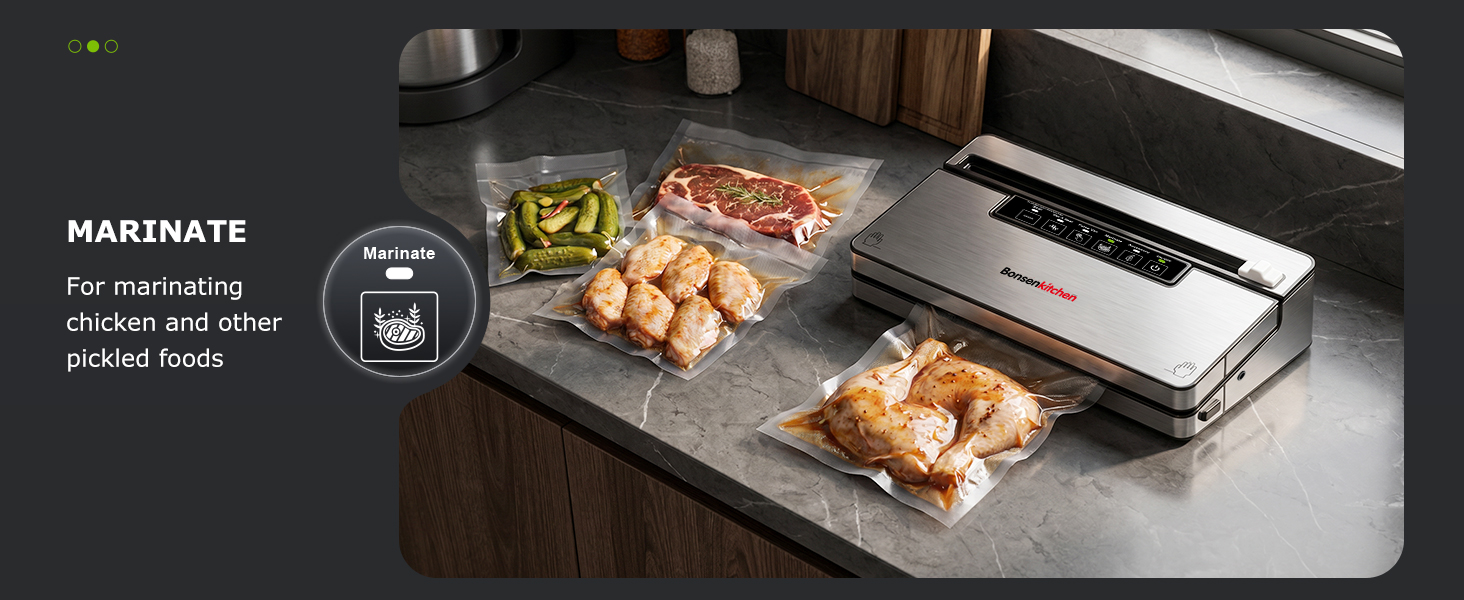 Bonsenkitchen Vacuum Sealer for Food