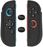 RHOTALL Protective Case for Nintendo Switch 2 joycon Controllers, Soft Anti-Slip Ergonomics Silic...