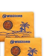 Wisesorb 50g x 6pcs Rechargeable Desiccant Packs for Storage, Color Indicating Silica Gel Packets...