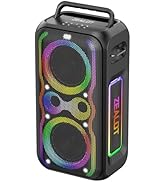 ZEALOT 260W Portable Party Speaker with Deep Bass, Big Speaker Bluetooth Wireless for Party, IPX6...
