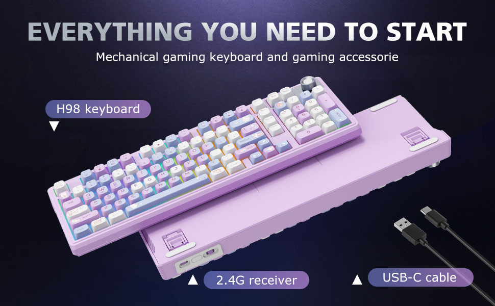 pink mechanical keyboard