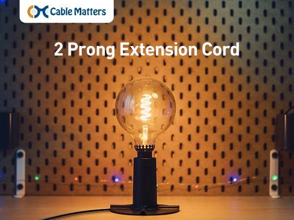 360° Rotating Flat Plug Short Extension Cord