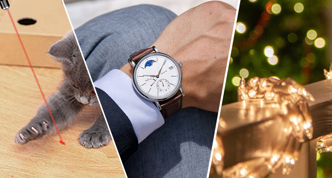 Red dot Watch Light String
