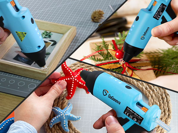hot glue gun and stick set