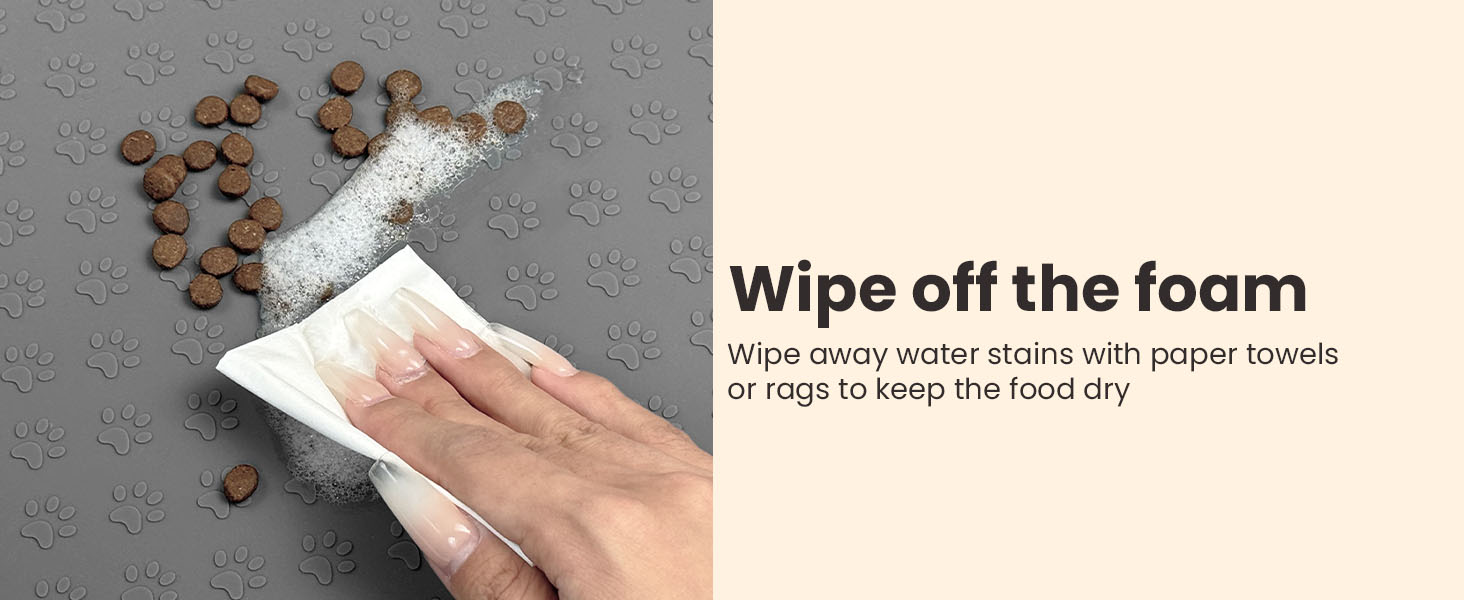wipe off