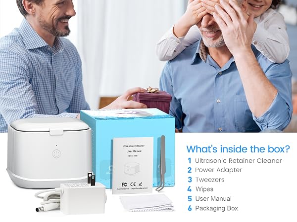 ultrasonic retainer cleaner
