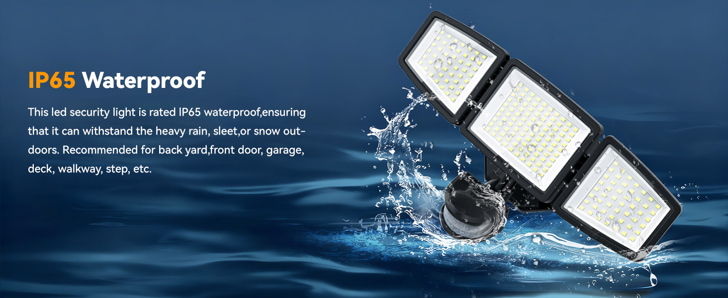 IP65 Waterproof