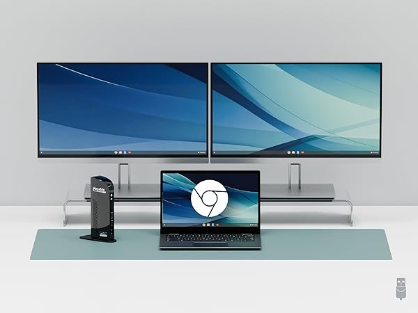 Boost productivity with a docking station dual monitor for Chrome perfect for seamless multitasking