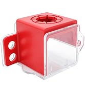TRADESAFE Emergency Stop Button Cover Lockout - Box Type Transparent Push Button Switch Cover, ?-...
