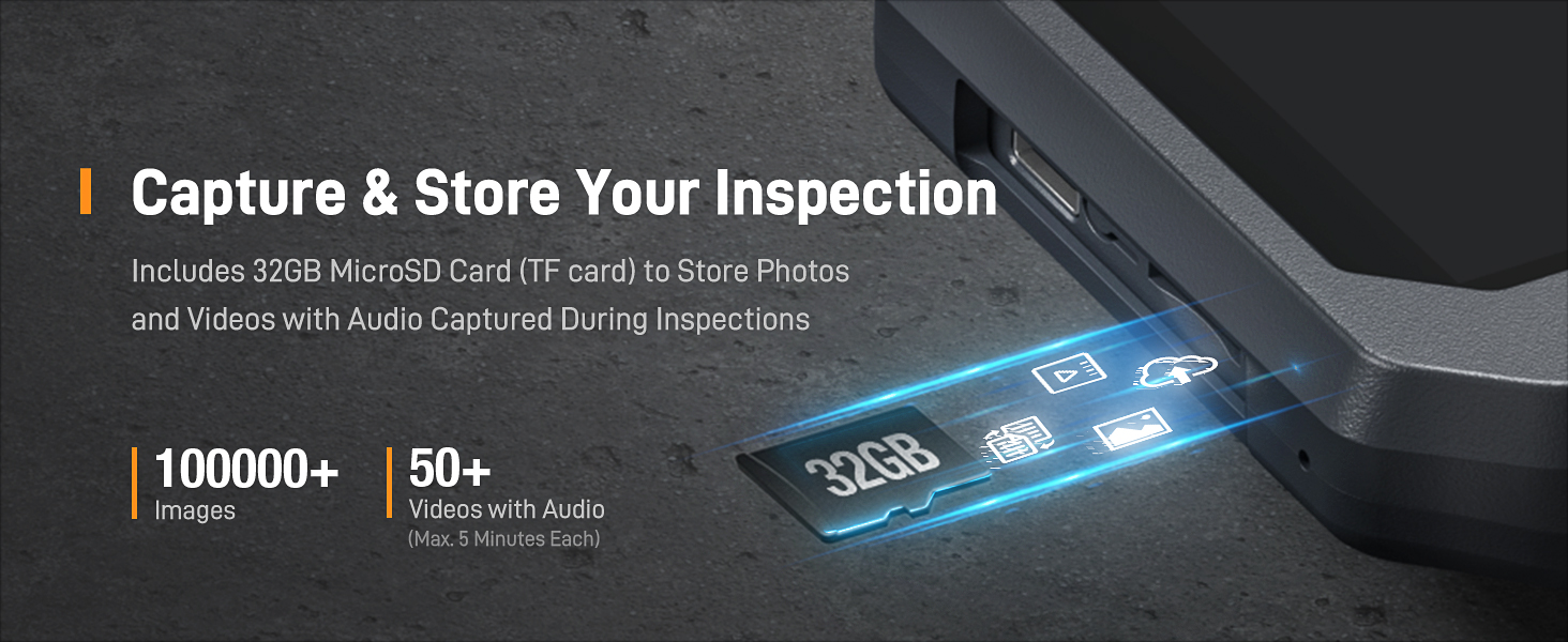 2-Way Articulating Borescope with carrying case box