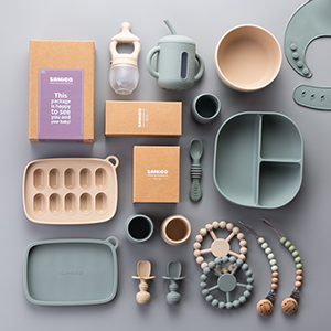 samigo straw cups next to other items forest