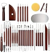 LINPHCEY 35-Piece Clay Sculpting Tools Set Perfect for Polymer Air Dry Modeling Clay Beginners & ...
