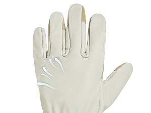 Long Sleeve Leather Rose Pruning Gloves for Men Women Thorn Proof Gardening Gloves Gift Gardeners