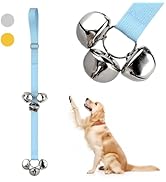 Luckyiren Dog Door Bell for Potty Training/to Go Outside, Hanging Puppy Bells for Puppies Doggy D...