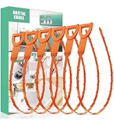Drain Snake Hair Drain Clog Remover - 6 Pack Shower Snake Sink Unclogger Tool with Exquisite Pack...