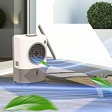 Built to last with a durable corrugated evaporative cooling pad, our pad withstands heavy use.